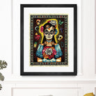Muerta by Nicholas Ivins on GIANT ART - multicolor urban/pop surrealism; ethnic