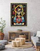 Muerta by Nicholas Ivins on GIANT ART - multicolor urban/pop surrealism; ethnic