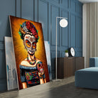 Rita by Nicholas Ivins on GIANT ART - multicolor urban/pop surrealism; ethnic