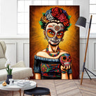 Rita by Nicholas Ivins on GIANT ART - multicolor urban/pop surrealism; ethnic