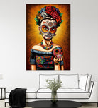 Rita by Nicholas Ivins on GIANT ART - multicolor urban/pop surrealism; ethnic