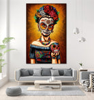 Rita by Nicholas Ivins on GIANT ART - multicolor urban/pop surrealism; ethnic