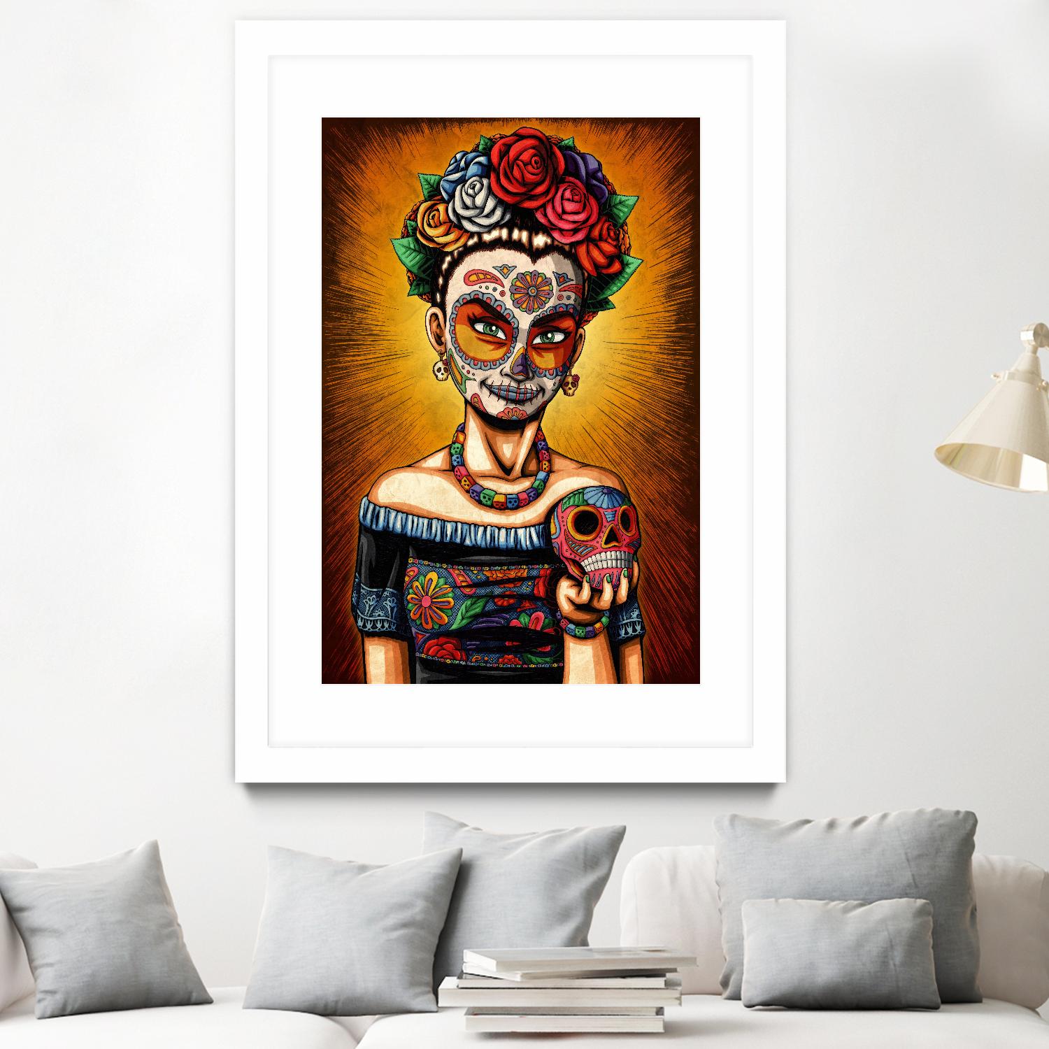 Rita by Nicholas Ivins on GIANT ART - multicolor urban/pop surrealism; ethnic