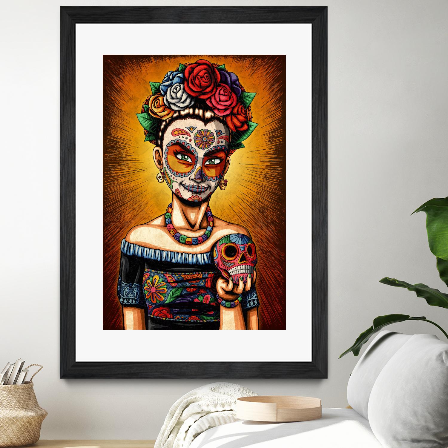 Rita by Nicholas Ivins on GIANT ART - multicolor urban/pop surrealism; ethnic