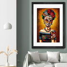 Rita by Nicholas Ivins on GIANT ART - multicolor urban/pop surrealism; ethnic