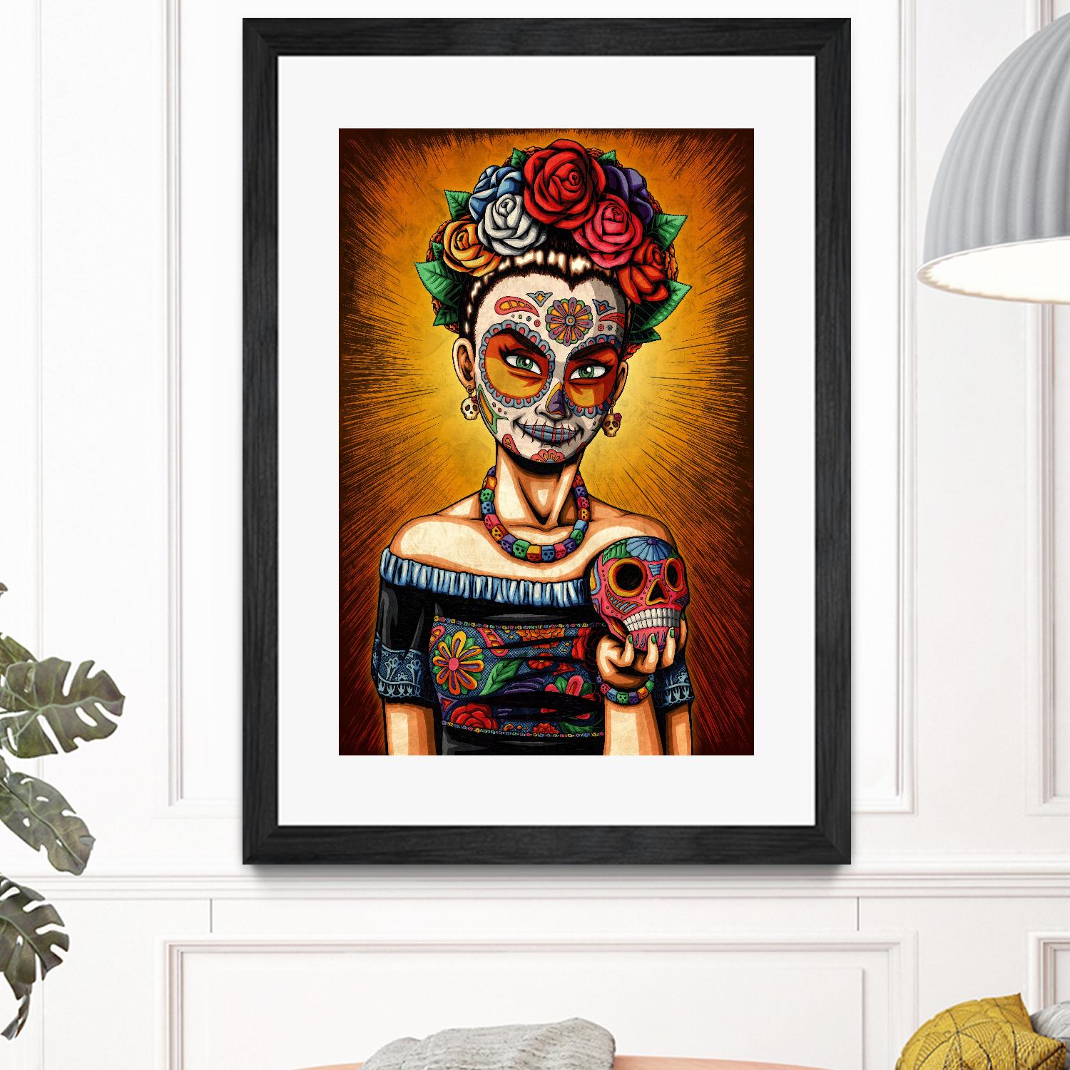 Rita by Nicholas Ivins on GIANT ART - multicolor urban/pop surrealism; ethnic