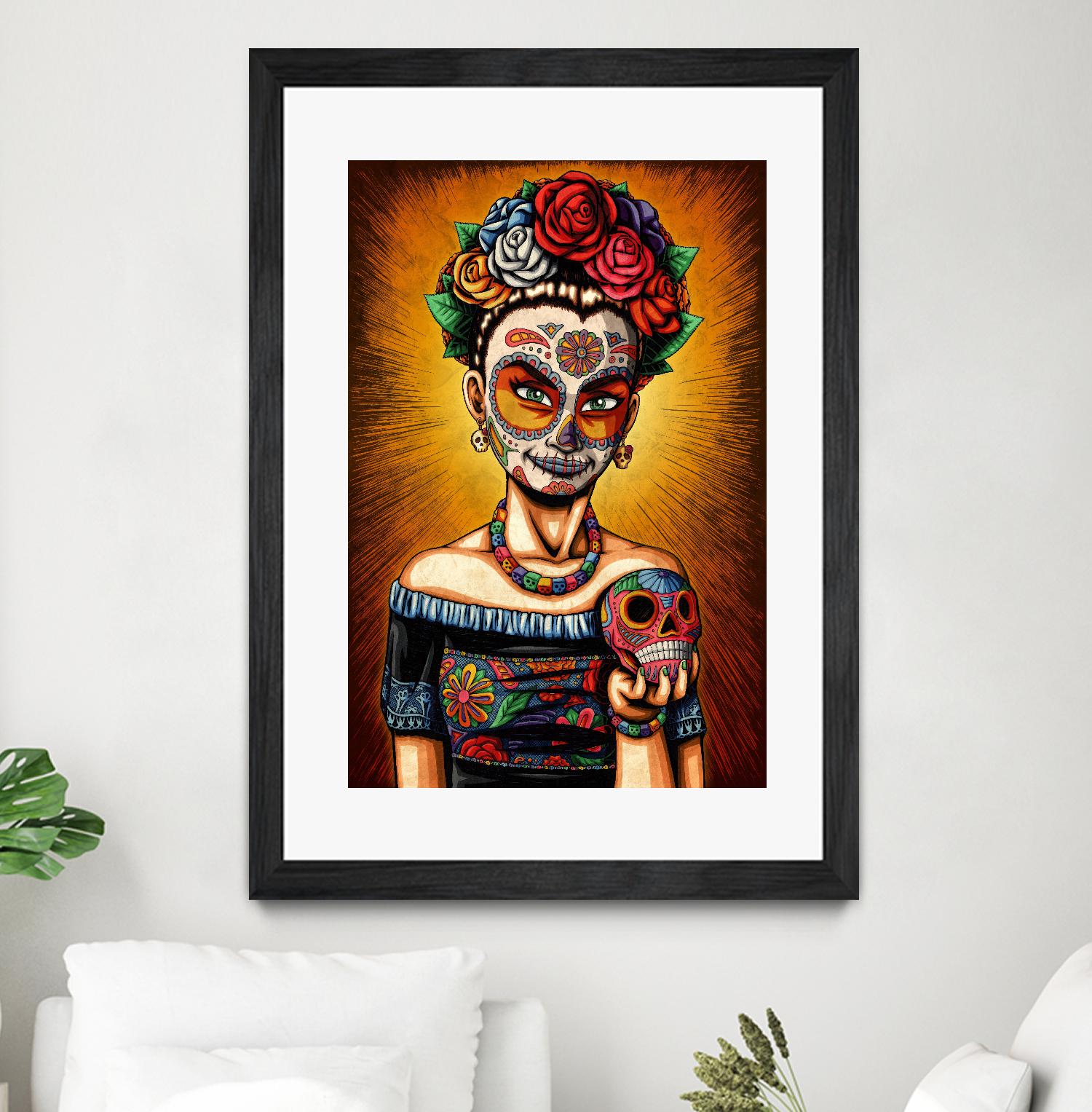 Rita by Nicholas Ivins on GIANT ART - multicolor urban/pop surrealism; ethnic