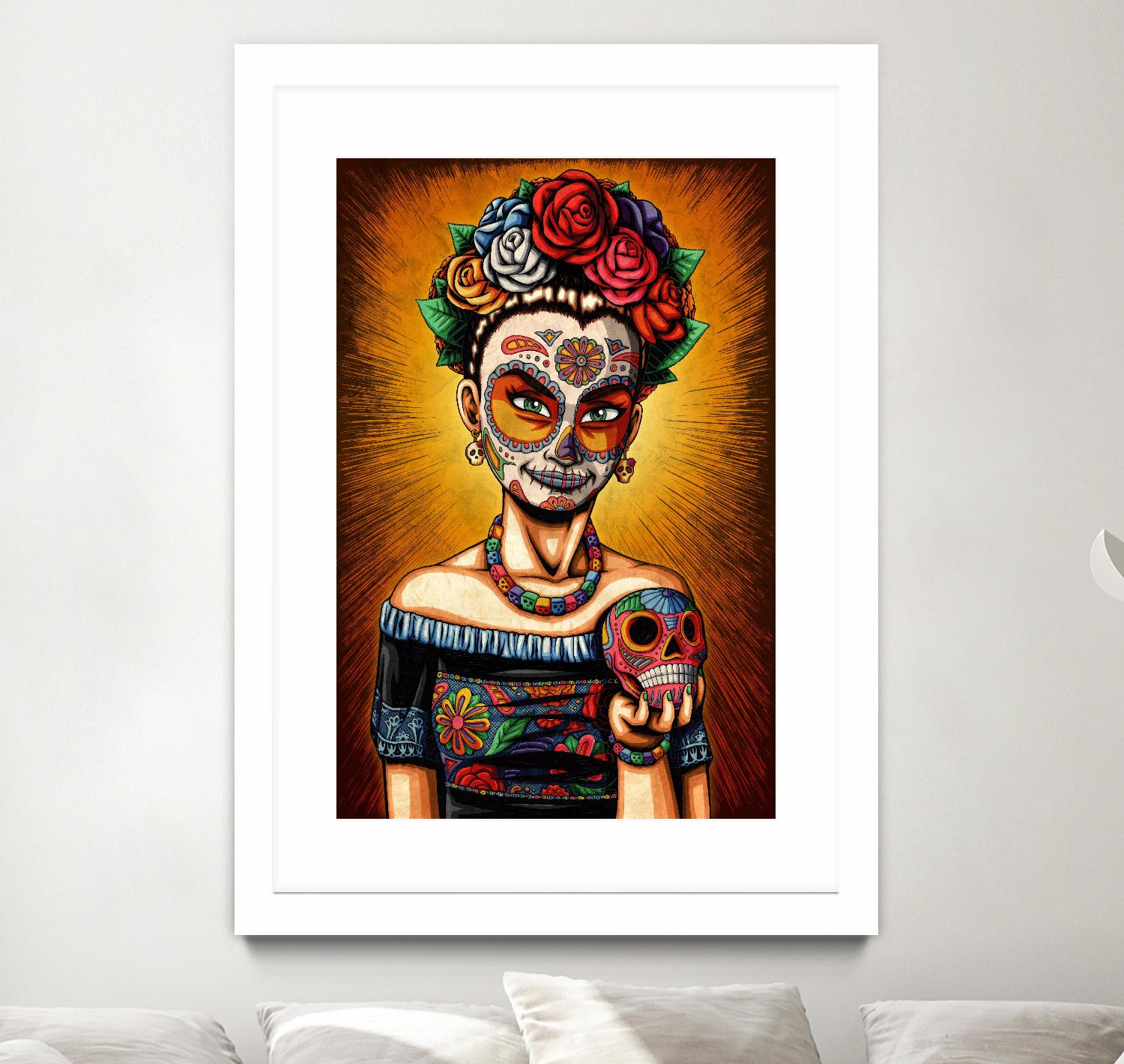 Rita by Nicholas Ivins on GIANT ART - multicolor urban/pop surrealism; ethnic