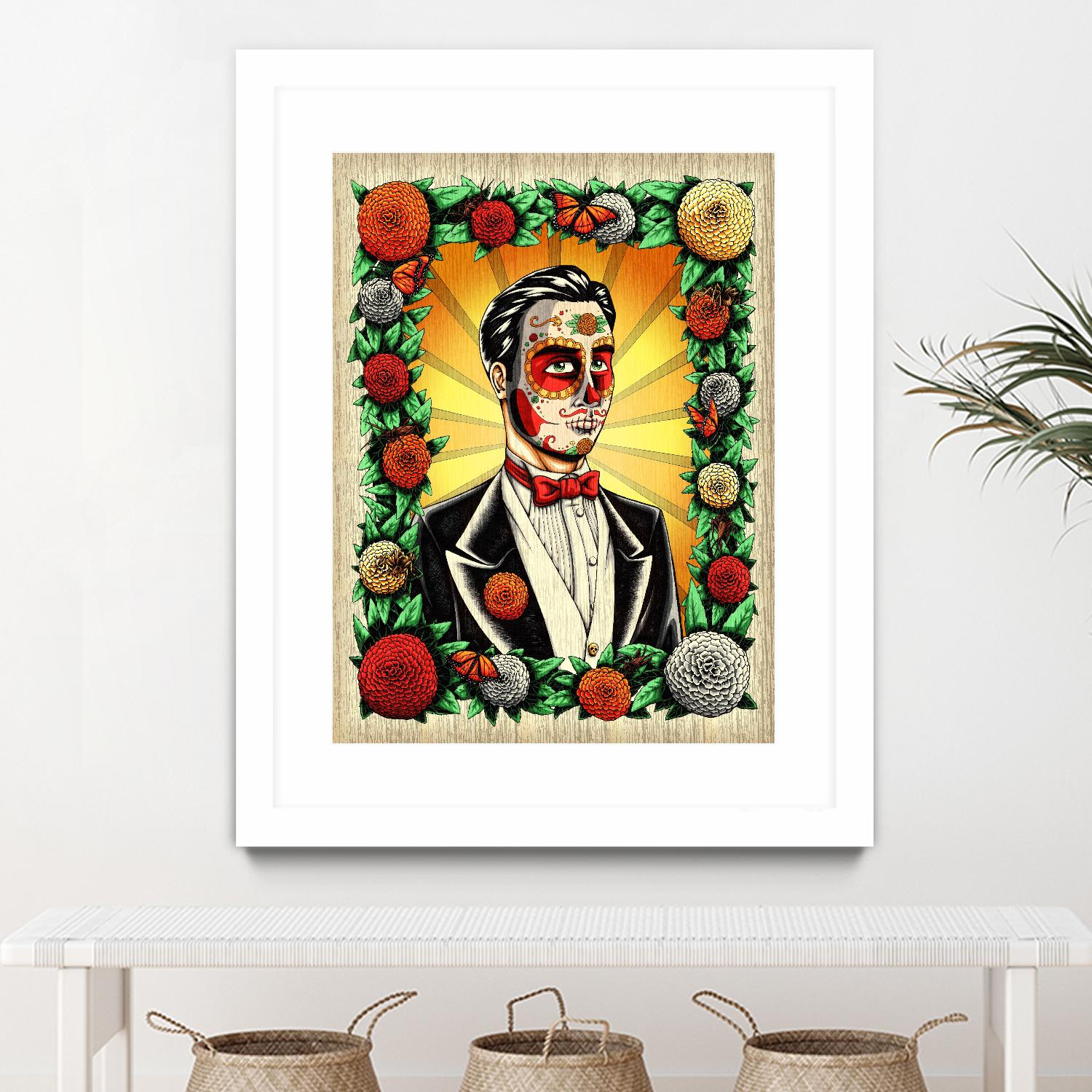 Muerto Groom by Nicholas Ivins on GIANT ART - multicolor urban/pop surrealism; ethnic