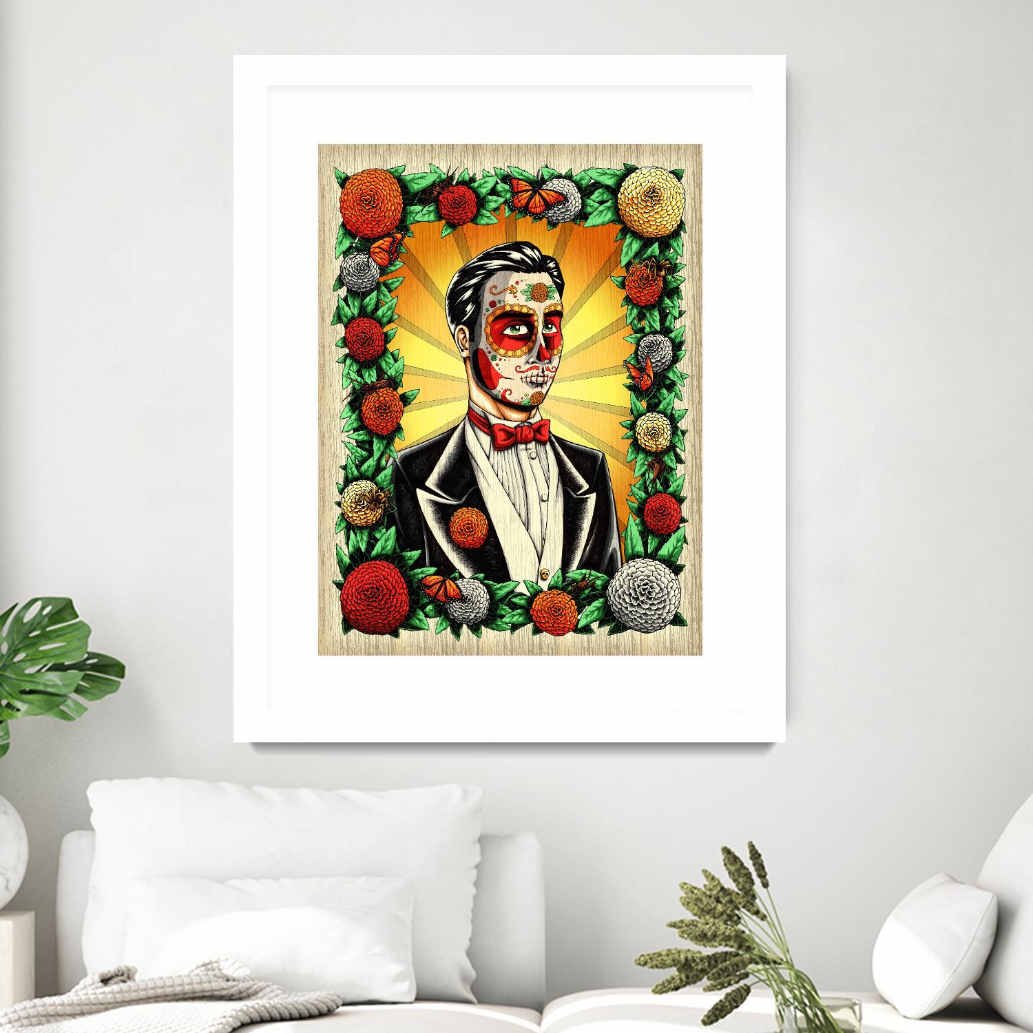 Muerto Groom by Nicholas Ivins on GIANT ART - multicolor urban/pop surrealism; ethnic