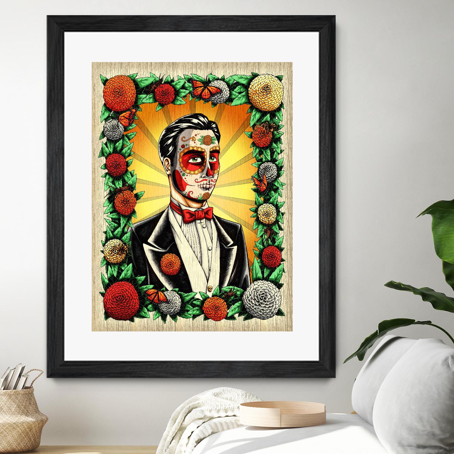 Muerto Groom by Nicholas Ivins on GIANT ART - multicolor urban/pop surrealism; ethnic