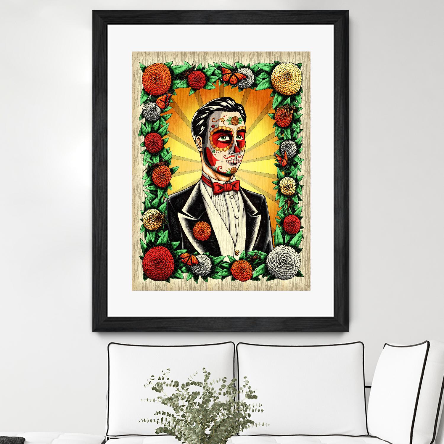 Muerto Groom by Nicholas Ivins on GIANT ART - multicolor urban/pop surrealism; ethnic