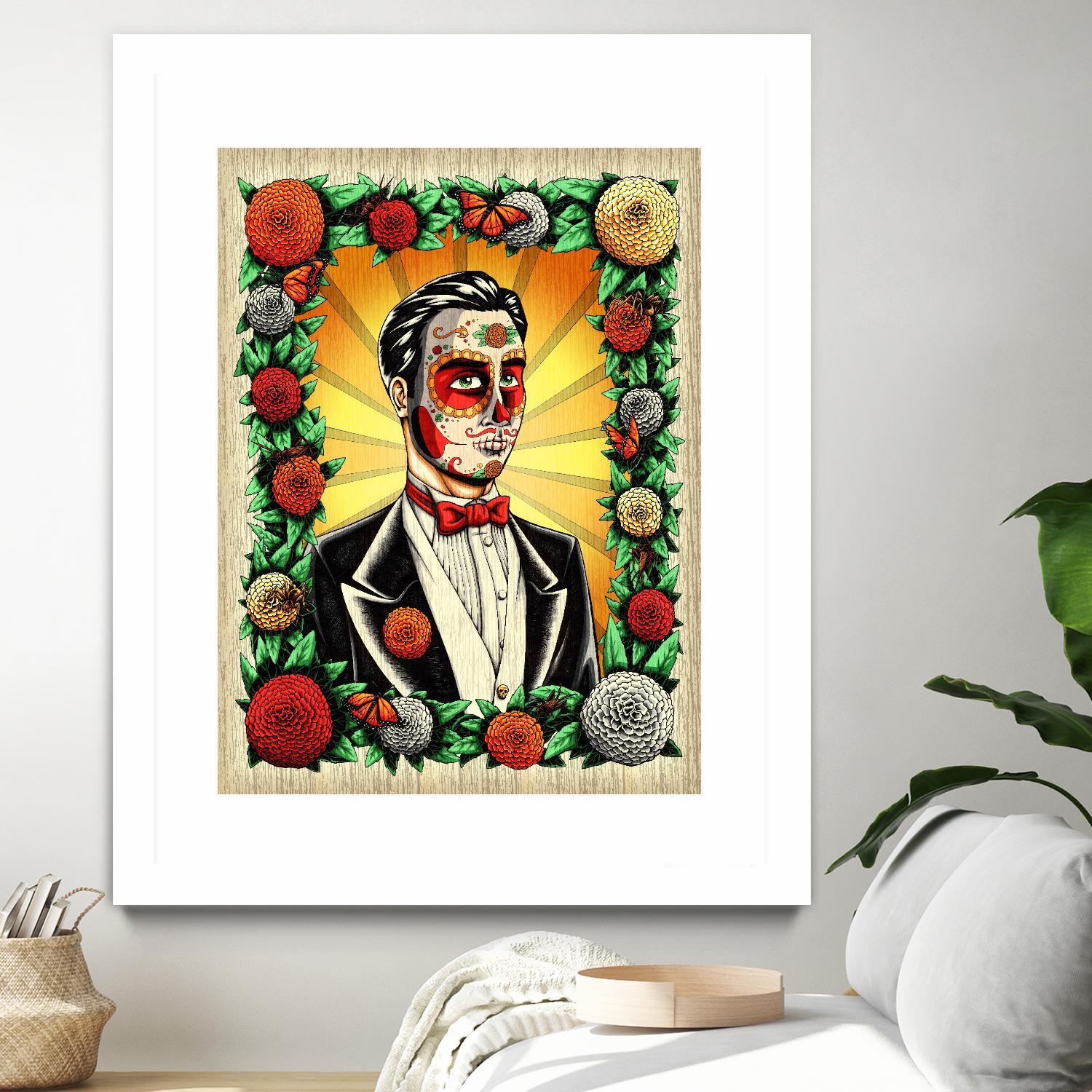 Muerto Groom by Nicholas Ivins on GIANT ART - multicolor urban/pop surrealism; ethnic