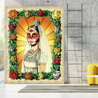 Muerta Bride by Nicholas Ivins on GIANT ART - multicolor urban/pop surrealism; ethnic
