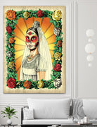 Muerta Bride by Nicholas Ivins on GIANT ART - multicolor urban/pop surrealism; ethnic
