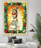 Muerta Bride by Nicholas Ivins on GIANT ART - multicolor urban/pop surrealism; ethnic