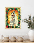 Muerta Bride by Nicholas Ivins on GIANT ART - multicolor urban/pop surrealism; ethnic