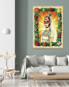 Muerta Bride by Nicholas Ivins on GIANT ART - multicolor urban/pop surrealism; ethnic