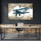 Biplane 1 by GraphINC Studio on GIANT ART - multicolor vintage