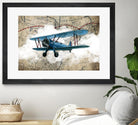 Biplane 1 by GraphINC Studio on GIANT ART - multicolor vintage
