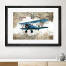 Biplane 1 by GraphINC Studio on GIANT ART - multicolor vintage