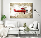 Biplane 3 by GraphINC Studio on GIANT ART - multicolor vintage