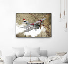 Biplane 4 by GraphINC Studio on GIANT ART - multicolor vintage