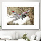 Biplane 4 by GraphINC Studio on GIANT ART - multicolor vintage