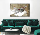 Biplane 4 by GraphINC Studio on GIANT ART - multicolor vintage