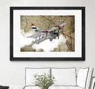 Biplane 4 by GraphINC Studio on GIANT ART - multicolor vintage