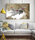 Biplane 4 by GraphINC Studio on GIANT ART - multicolor vintage