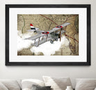 Biplane 4 by GraphINC Studio on GIANT ART - multicolor vintage
