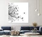 Bird I by GraphINC on GIANT ART - multicolor contemporary; animals