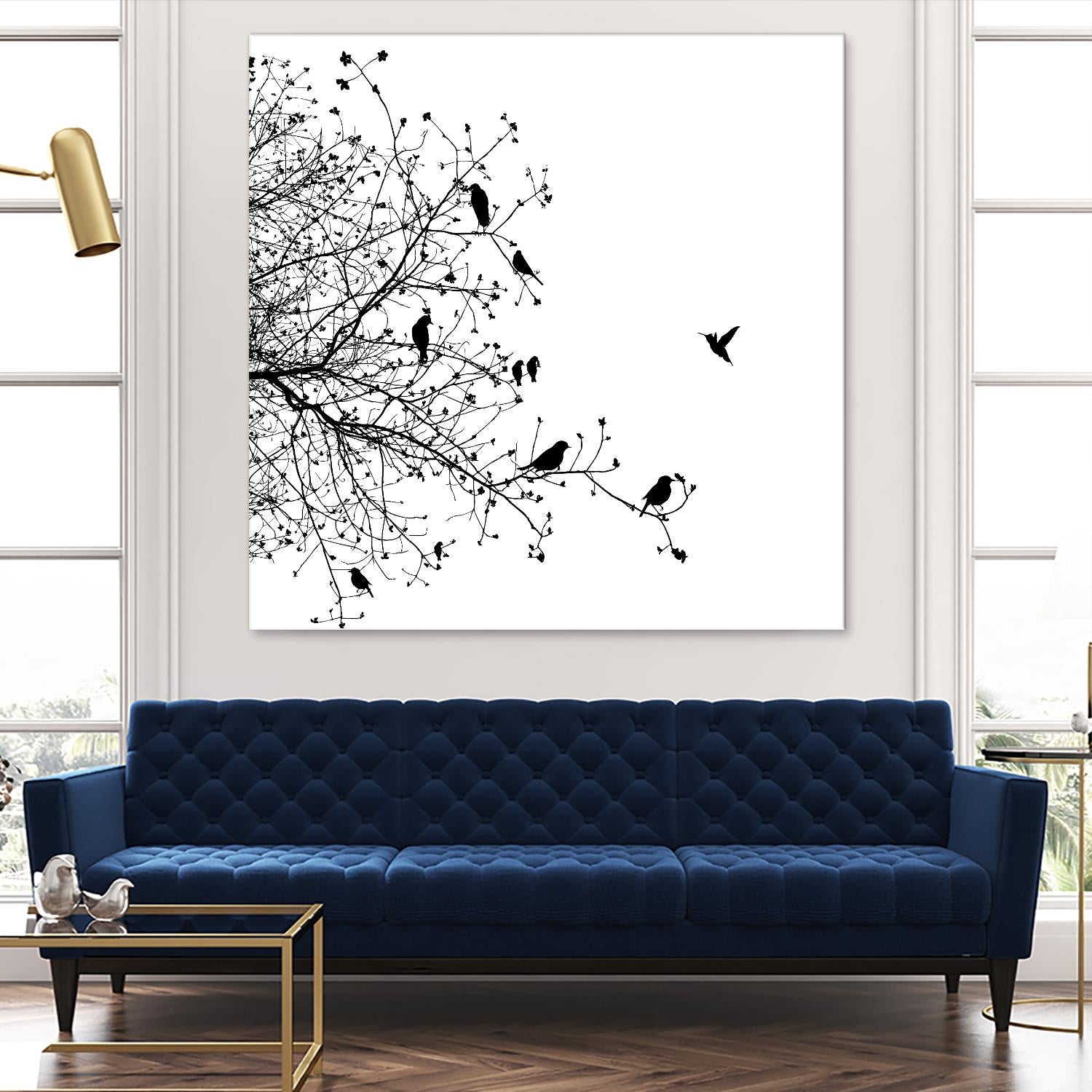 Bird I by GraphINC on GIANT ART - multicolor contemporary; animals