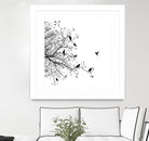 Bird I by GraphINC on GIANT ART - multicolor contemporary; animals