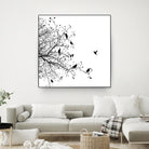 Bird I by GraphINC on GIANT ART - multicolor contemporary; animals
