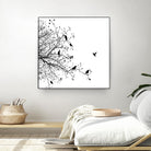 Bird I by GraphINC on GIANT ART - multicolor contemporary; animals