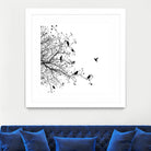 Bird I by GraphINC on GIANT ART - multicolor contemporary; animals