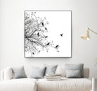 Bird I by GraphINC on GIANT ART - multicolor contemporary; animals