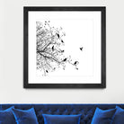 Bird I by GraphINC on GIANT ART - multicolor contemporary; animals