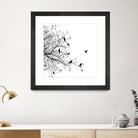 Bird I by GraphINC on GIANT ART - multicolor contemporary; animals