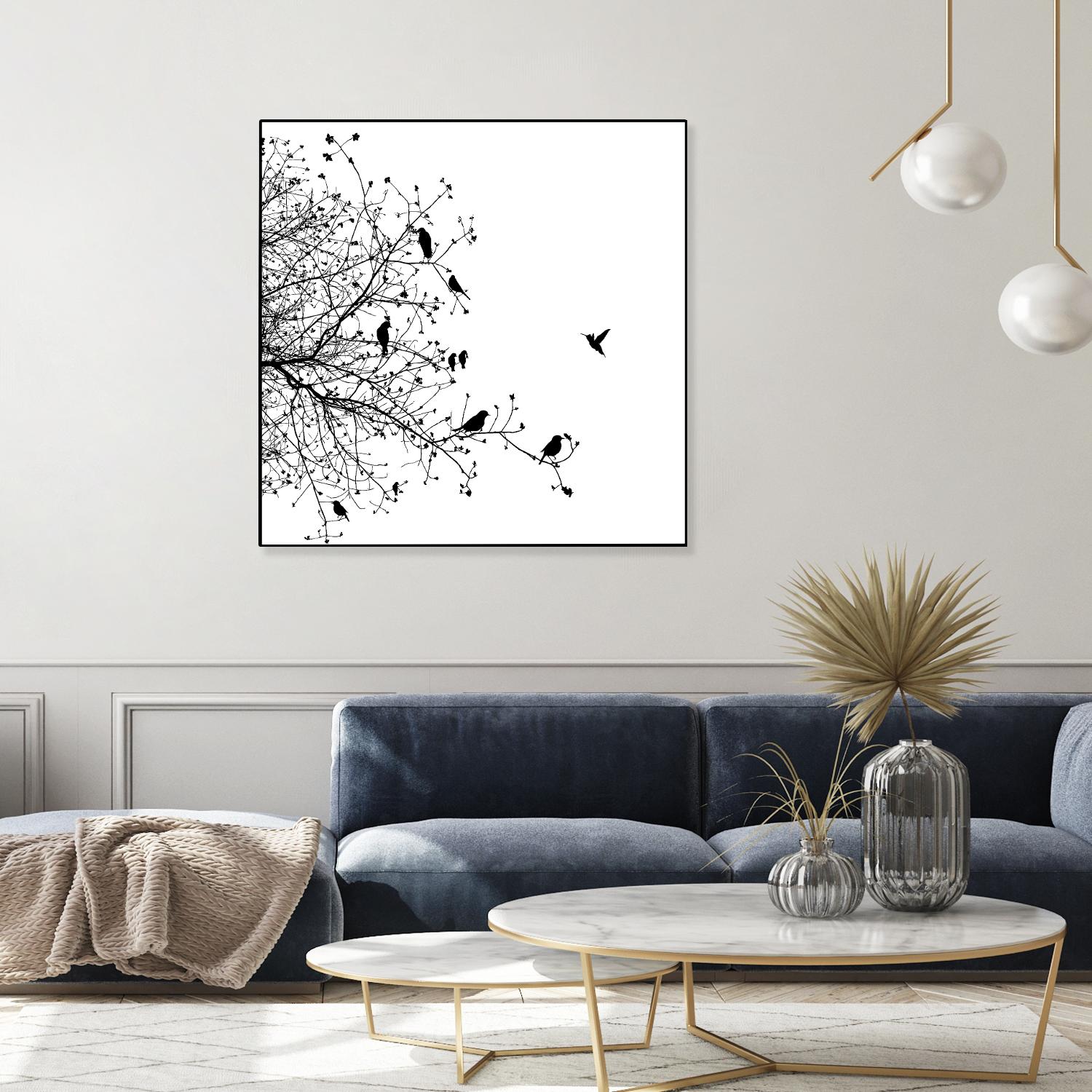 Bird I by GraphINC on GIANT ART - multicolor contemporary; animals