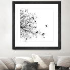 Bird I by GraphINC on GIANT ART - multicolor contemporary; animals