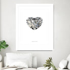 Diamonds are Forever I by TypeLike on GIANT ART - multicolor floral/still life; novelty
