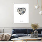 Diamonds are Forever I by TypeLike on GIANT ART - multicolor floral/still life; novelty