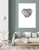 Diamonds are Forever I by TypeLike on GIANT ART - multicolor floral/still life; novelty