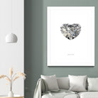 Diamonds are Forever I by TypeLike on GIANT ART - multicolor floral/still life; novelty