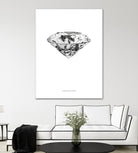 Diamonds are Forever II by TypeLike on GIANT ART - multicolor floral/still life; novelty
