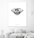 Diamonds are Forever II by TypeLike on GIANT ART - multicolor floral/still life; novelty
