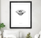 Diamonds are Forever II by TypeLike on GIANT ART - multicolor floral/still life; novelty